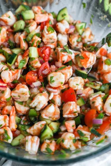 Krevetový salát Salsa Mexico