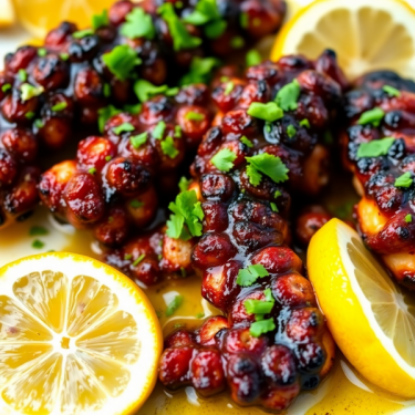 Marinovaná chapadla Chobotnice CITRON+ČESNEK, ve vakuu